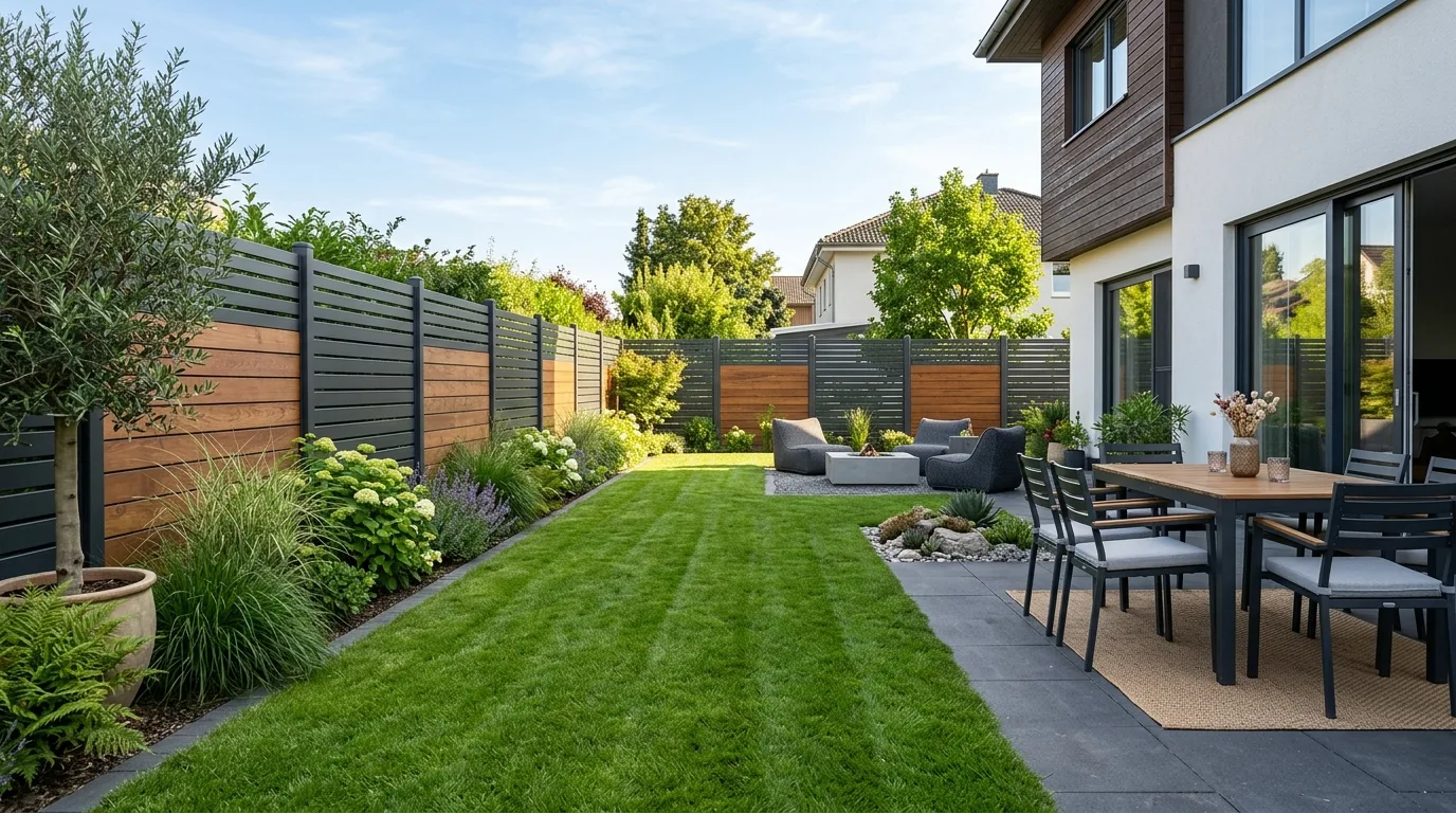 9 Modern Fence Design Ideas for a Sleek Look